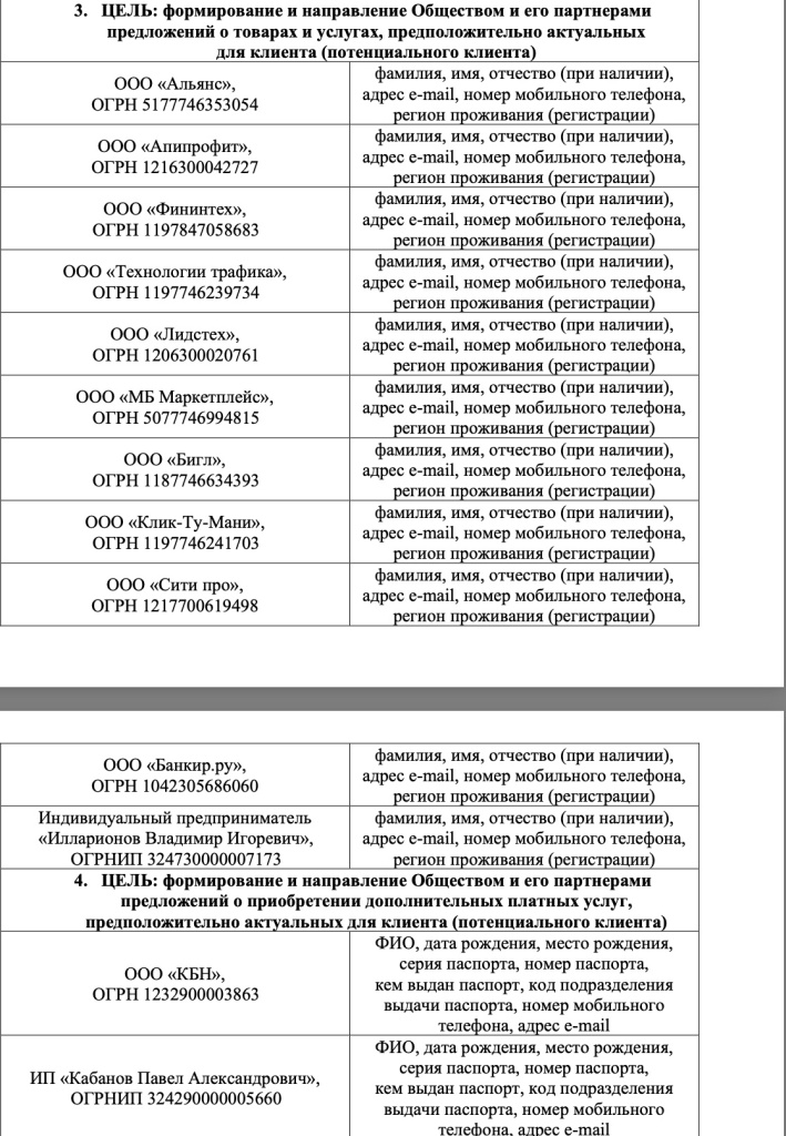 Какие услуги предоставляла ООО МКК Аквариус