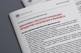Кредитные каникулы: данные центробанка