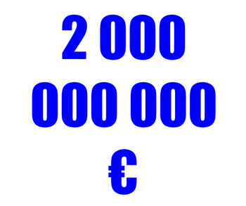 2 миллиарда евро в долг