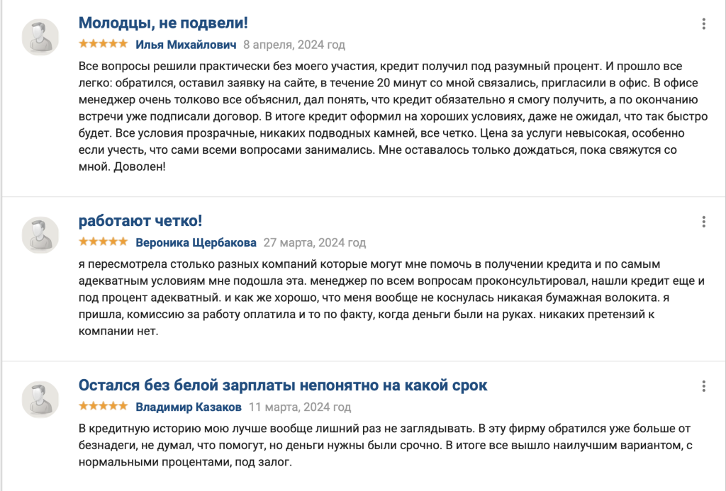 Отзывы